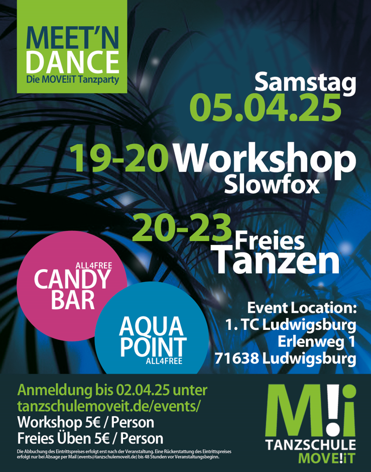 Meet & Dance mit Slowfox Workshop MOVE!iT in Ludwigsburg